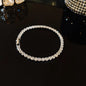 Full of Rhinestone Stainless Steel Bracelet For Women 2022 New  Designer Shiny Luxury Zircon Adjustable Bracelets Jewelry Gift