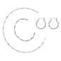 Ferris Wheel Stainless Steel Waterproof Gold Plated Open Collar Necklaces Bracelet Earrings Bamboo Design Choker Jewelry Gift